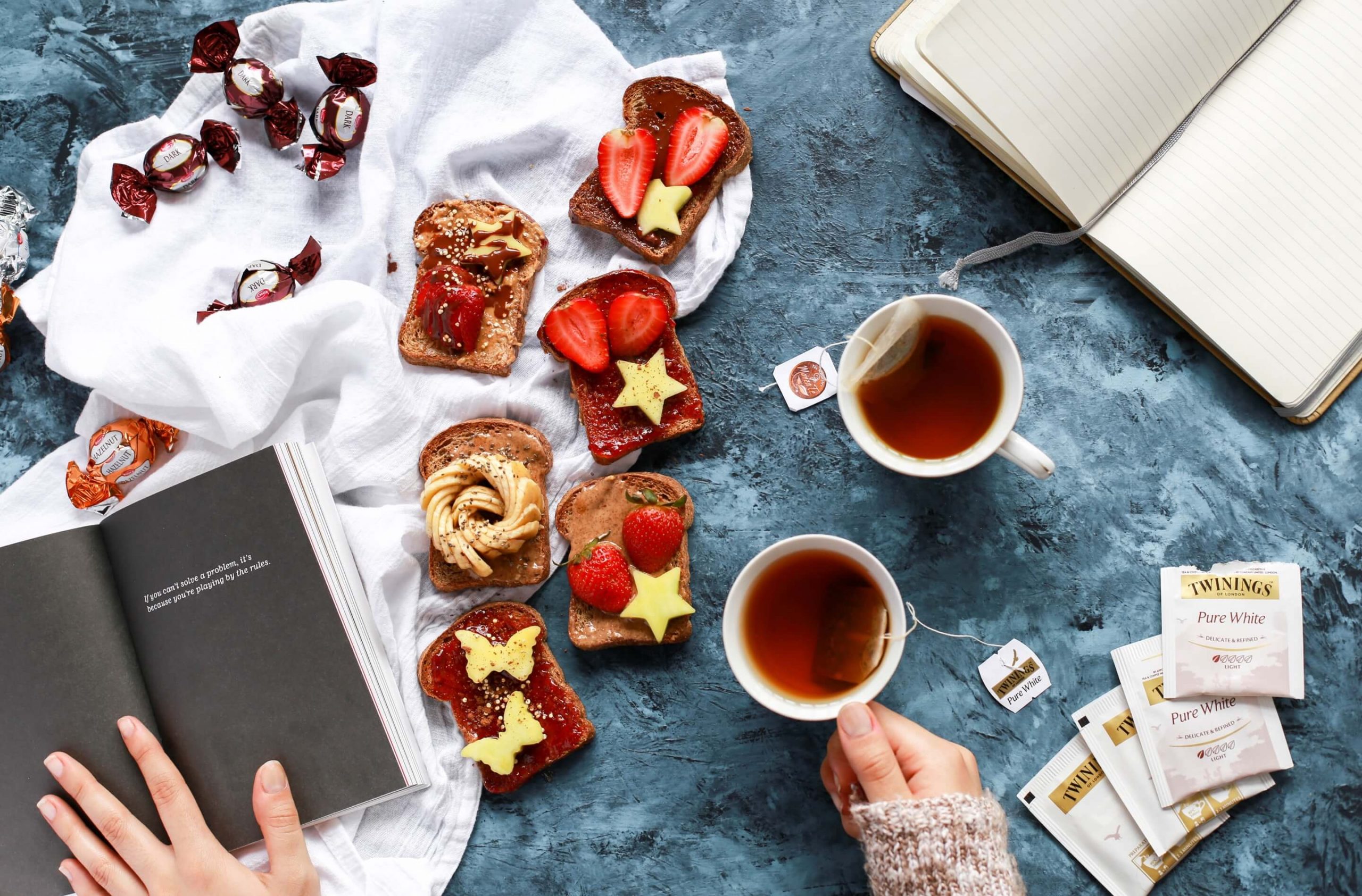 Why These Toasts with Tea are My New Favorite